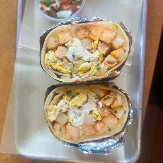 Luckey's Breakfast Burrito Add-On (Vegetarian)